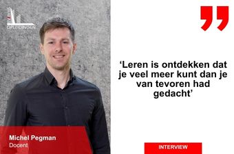 BV/BmS Talk met Michel Pegman: ‘Leren is ontdekken dat je veel meer kunt dan je had gedacht’