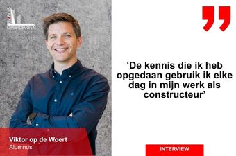 BV/BmS Talk met Viktor op de Woert: 'De opgedane kennis gebruik ik dagelijks in mijn werk'