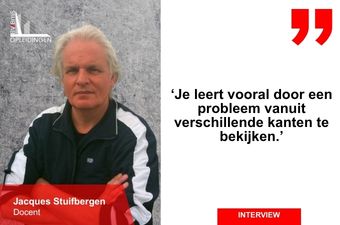 'Het verkrijgen van inzicht in de materie is volgens mij de belangrijkste taak van de docent'